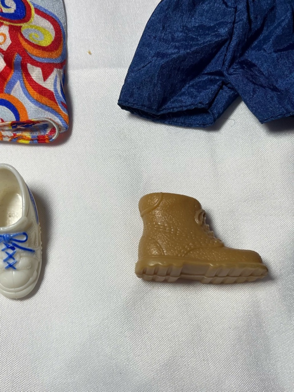 Vintage Ken Doll Clothes Lot Cowboy Outfit Swim Trunks‎ Shoes Mixed 90s Y2K - Picture 4 of 5